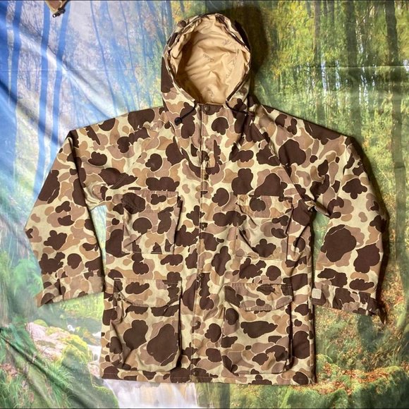 Cabela's camo coat with inside jacket
